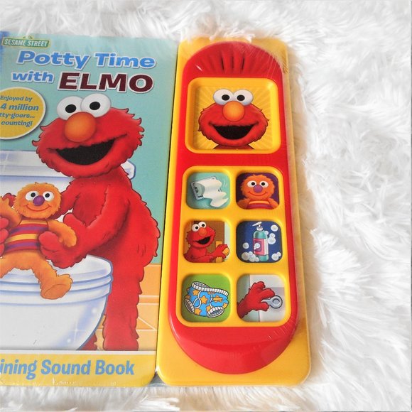 Sesame Street Potty Time with Elmo Play A Sound Book - Picture 9 of 11